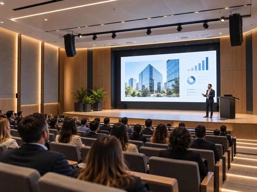 Auditorios – Audio, Video y Colaboración