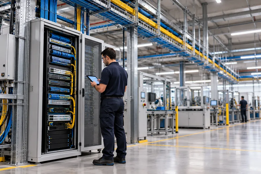Industria y manufactura – Cableado, Fibra e Infraestructura