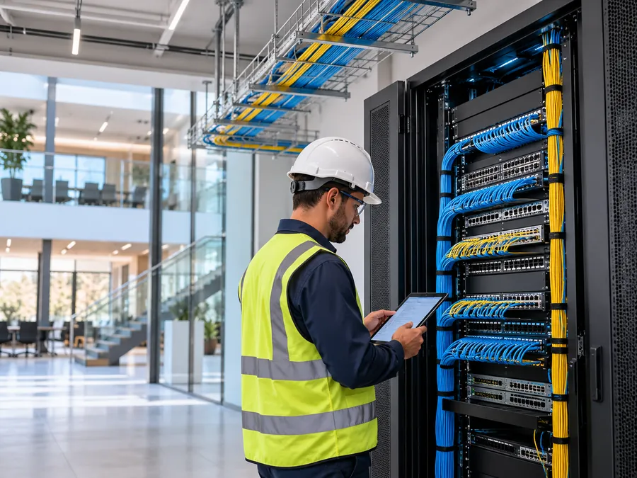 Edificios y proyectos nuevos – Cableado, Fibra e Infraestructura