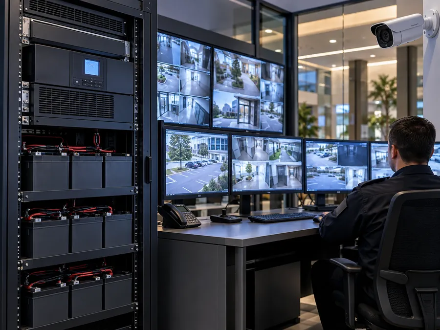 Videovigilancia y seguridad electrónica – Energía y Respaldo