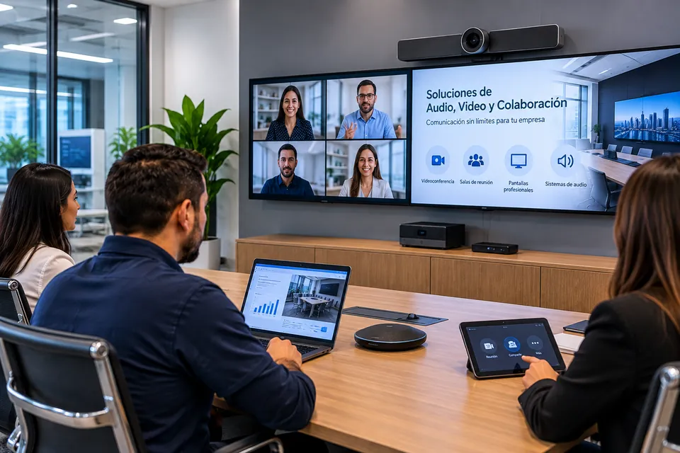 Audio, Video y Colaboración para empresas